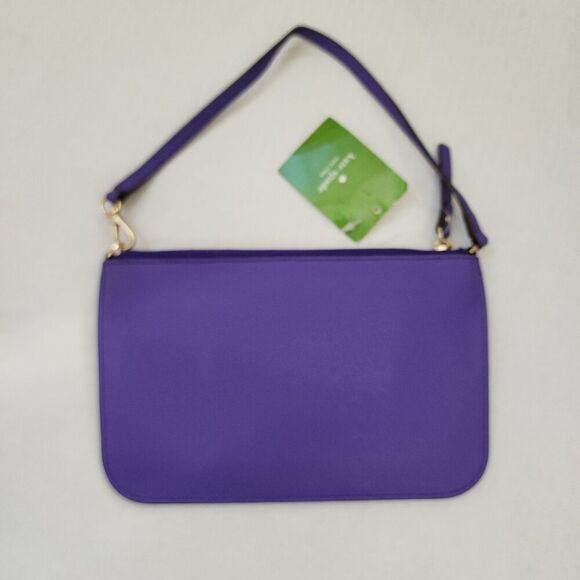 Handbags - Kate Spade New York Purple Saffiano Leather Wristlet NWT